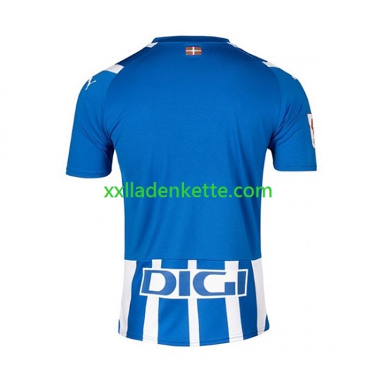 Fußballtrikot Deportivo Alaves Herren Heim 2023-2024 Kurzarm