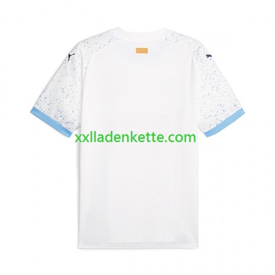 Fußballtrikot Girona Herren Auswärts 2023-2024 Kurzarm