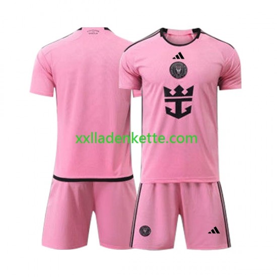 Fußballtrikot Inter Miami Kinder Heim 2024 Kurzarm