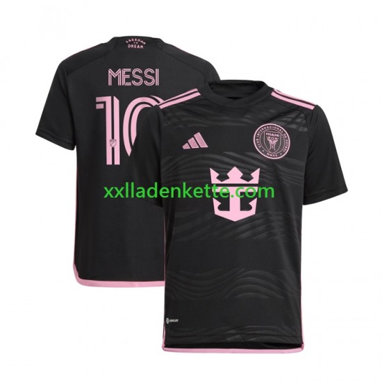 Fußballtrikot Inter Miami Lionel Messi 10 Herren Auswärts 2024 Kurzarm
