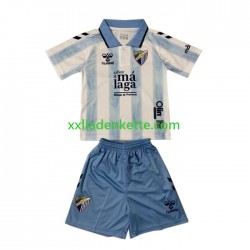 Fußballtrikot Málaga CF Kinder Heim 2023-2024 Kurzarm