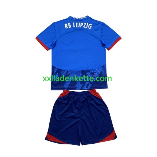Fußballtrikot RB Leipzig Kinder Ausweich 2023-2024 Kurzarm