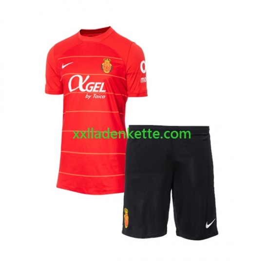 Fußballtrikot RCD Mallorca Kinder Heim 2023-2024 Kurzarm
