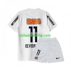 Fußballtrikot Santos Neymar JR 11 -2012 Retro Kinder Heim 2011 Kurzarm