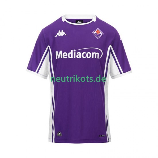 Fußballtrikot AC Florenz Herren Heim 2025-2026 Kurzarm