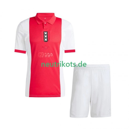 Fußballtrikot Ajax Amsterdam Anniversary Kinder Heim 2024-2025 Kurzarm