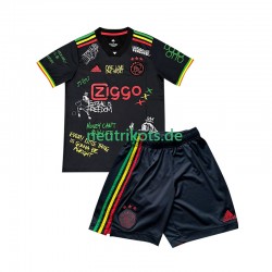 Fußballtrikot Ajax Amsterdam Special Bob Marley Kinder Heim 2025-2026 Kurzarm