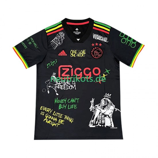 Fußballtrikot Ajax Amsterdam Special Bob Marley Herren Heim 2025-2026 Kurzarm