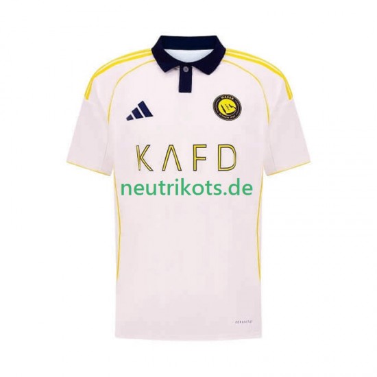 Fußballtrikot Al Nassr Herren Ausweich 2025-2026 Kurzarm