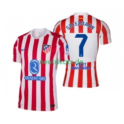 Fußballtrikot Atlético Madrid Antoine Griezmann 7 Herren Heim 2025-2026 Kurzarm