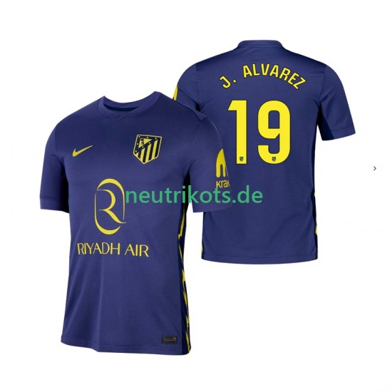 Fußballtrikot Atlético Madrid Julian Alvarez 19 Herren Auswärts 2025-2026 Kurzarm