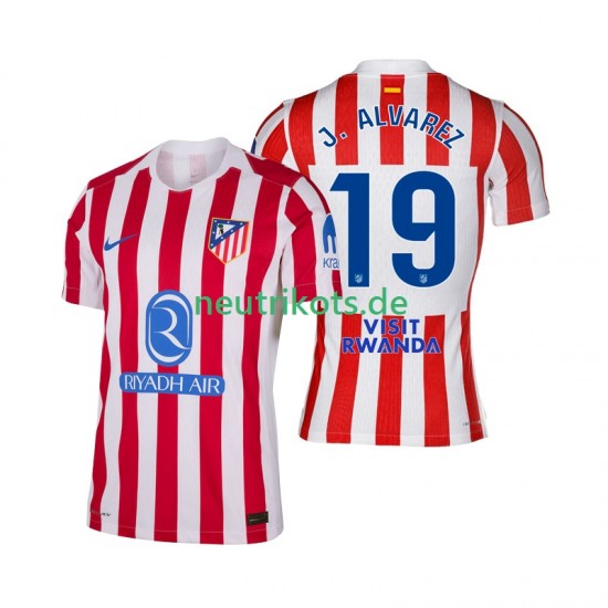 Fußballtrikot Atlético Madrid Julian Alvarez 19 Herren Heim 2025-2026 Kurzarm