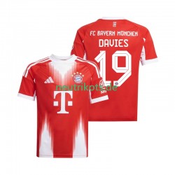 Fußballtrikot FC Bayern München Alphonso Davies 19 Herren Heim 2025-2026 Kurzarm