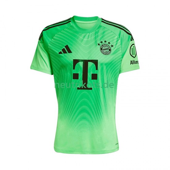 Fußballtrikot FC Bayern München Torwart Herren Heim 2025-2026 Kurzarm
