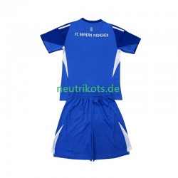 Fußballtrikot FC Bayern München Torwart Kinder Auswärts 2025-2026 Kurzarm