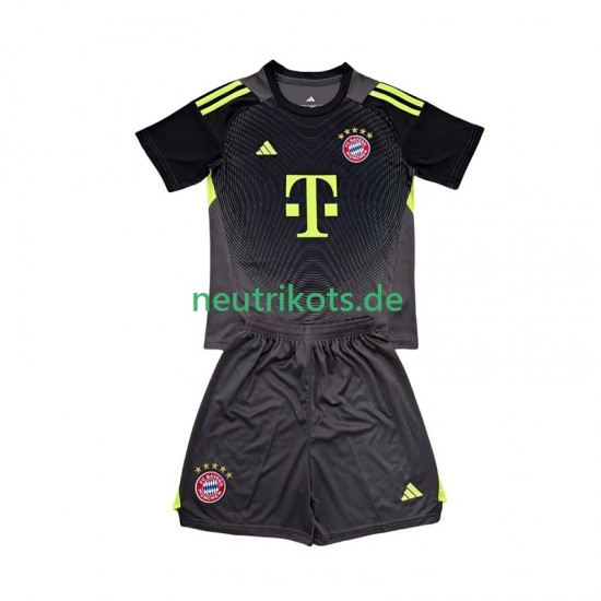 Fußballtrikot FC Bayern München Torwart Kinder Ausweich 2025-2026 Kurzarm