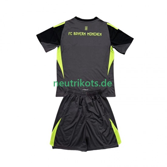 Fußballtrikot FC Bayern München Torwart Kinder Ausweich 2025-2026 Kurzarm