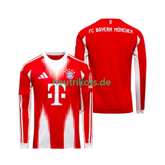 Fußballtrikot FC Bayern München Herren Heim 2025-2026 Langarm
