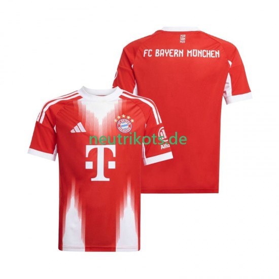 Fußballtrikot FC Bayern München Herren Heim 2025-2026 Kurzarm