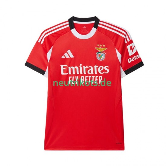 Fußballtrikot Benfica Herren Heim 2025-2026 Kurzarm