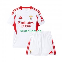 Fußballtrikot Benfica Kinder Ausweich 2025-2026 Kurzarm
