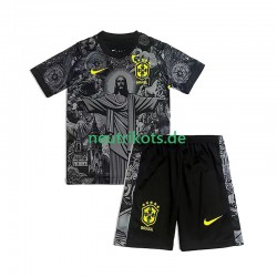 Brasilien Cheist the Redeemer Football Shirts Kinder Heim 2024 Kurzarm