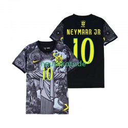 Fußballtrikot Brasilien Neymar JR 10 Cheist the Redeemer Herren Heim 2024 Kurzarm