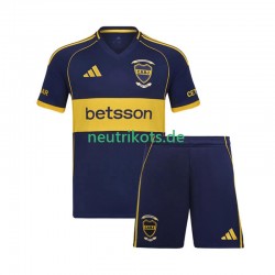 Fußballtrikot Boca Juniors Kinder Heim 2025-2026 Kurzarm
