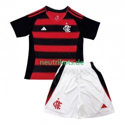 Fußballtrikot CR Flamengo Kinder Heim 2025-2026 Kurzarm