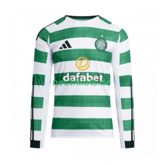 Fußballtrikot Celtic Glasgow FC Herren Heim 2025-2026 Langarm