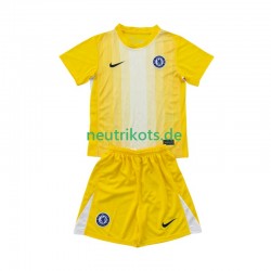 Fußballtrikot Chelsea Torwart Kinder Ausweich 2025-2026 Kurzarm