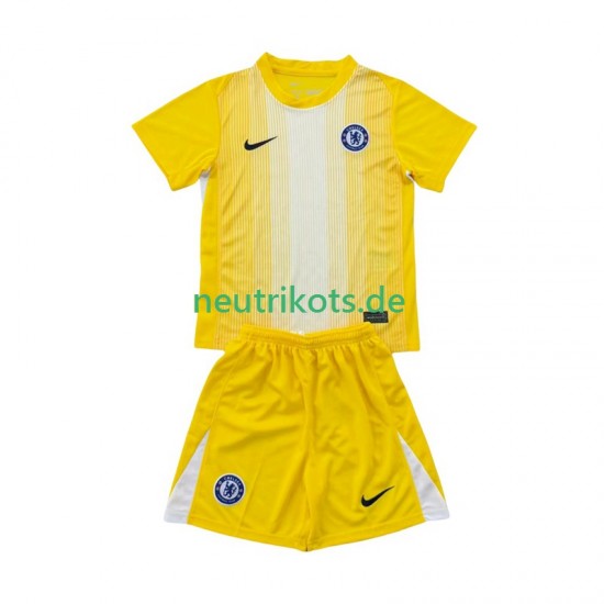 Fußballtrikot Chelsea Torwart Kinder Ausweich 2025-2026 Kurzarm