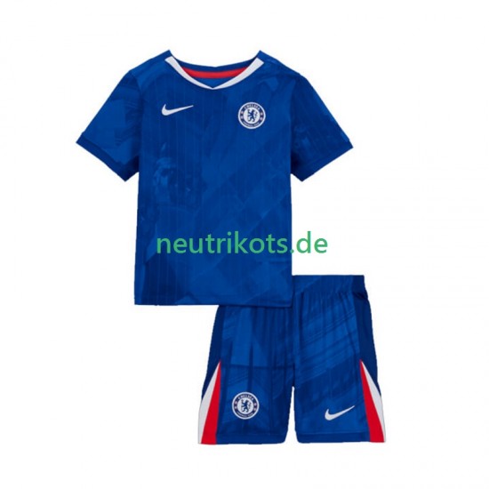 Fußballtrikot Chelsea Kinder Heim 2025-2026 Kurzarm