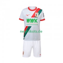 Fußballtrikot FC Augsburg Kinder Heim 2025-2026 Kurzarm