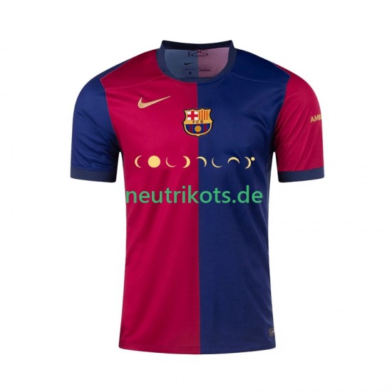 Fußballtrikot FC Barcelona Coldplay Herren Heim 2024-2025 Kurzarm