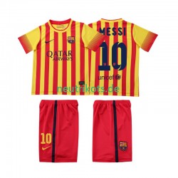 Fußballtrikot FC Barcelona Lionel Messi 10 2013 2014 Retro Kinder Auswärts Kurzarm