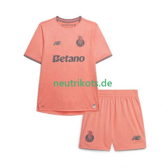 Fußballtrikot FC Porto Kinder Auswärts 2025-2026 Kurzarm