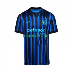 Fußballtrikot Inter Mailand Herren Heim 2025-2026 Kurzarm