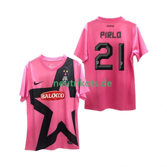 Fußballtrikot Juventus Turin Andrea Pirlo 21 -2012 Retro Herren Auswärts 2011 Kurzarm