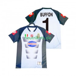 Fußballtrikot Juventus Turin Buffon 1 Torwart Retro Herren Heim 2002-2003 Kurzarm