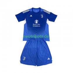 Fußballtrikot Juventus Turin Torwart Kinder Heim 2025-2026 Kurzarm