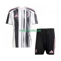 Fußballtrikot Juventus Turin Kinder Heim 2025-2026 Kurzarm