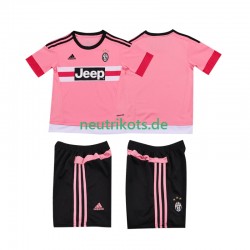 Fußballtrikot Juventus Turin 2015 2016 Retro Kinder Auswärts Kurzarm