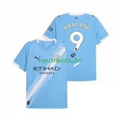 Fußballtrikot Manchester City Erling Haaland 9 Herren Heim 2025-2026 Kurzarm