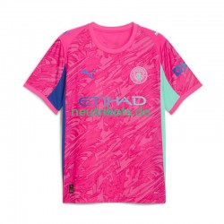 Fußballtrikot Manchester City Torwart Herren Auswärts 2025-2026 Kurzarm