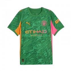 Fußballtrikot Manchester City Torwart Herren Heim 2025-2026 Kurzarm