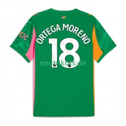 Fußballtrikot Manchester City ORTEGA MORENO 18 Torwart Herren Heim 2025-2026 Kurzarm