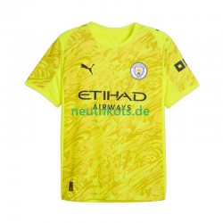 Fußballtrikot Manchester City Torwart Herren Ausweich 2025-2026 Kurzarm