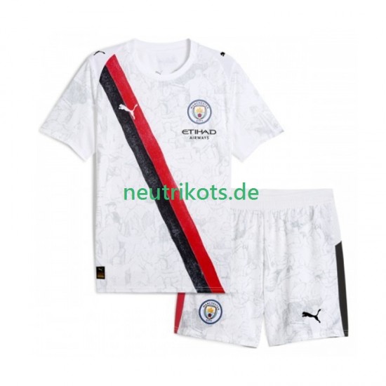 Fußballtrikot Manchester City UPER Kids Kinder Heim 2025-2026 Kurzarm