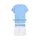 Fußballtrikot Manchester City Kinder Heim 2025-2026 Kurzarm